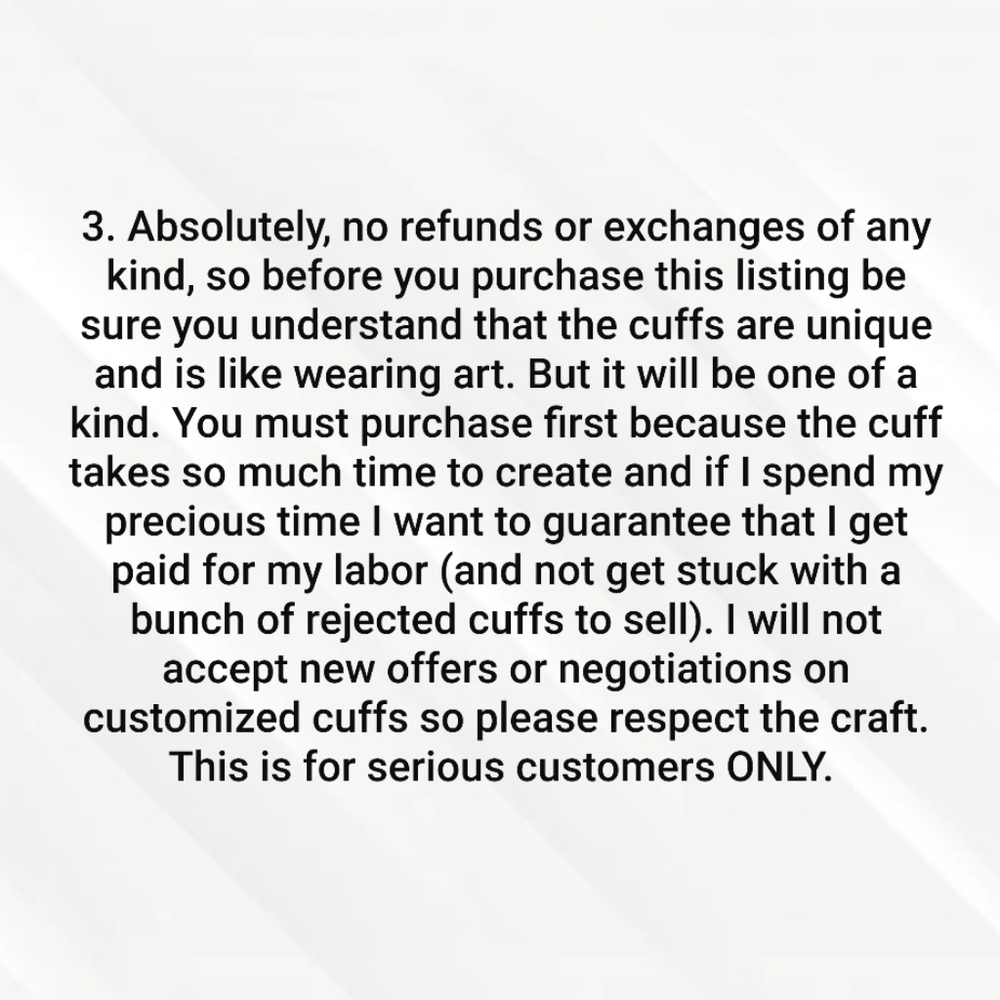 Want a Custom Cuff***1 - Picture 4 of 16